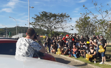 Passeata do setor de eventos teve pouca adesão