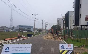 Casan anuncia cronograma da implantação de rede coletora em Passo de Torres