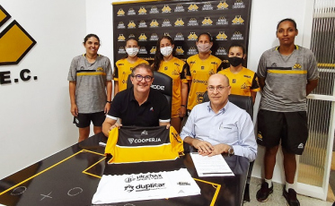 Cooperja renova patrocínio com o time feminino do Tigre