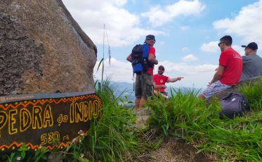 Pedra do Índio, em Gravatal, atrai trilheiros de Criciúma