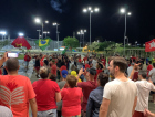 Apoiadores de Lula comemoram a vitória no Parque Altair Guidi (FOTOS E VÍDEO)