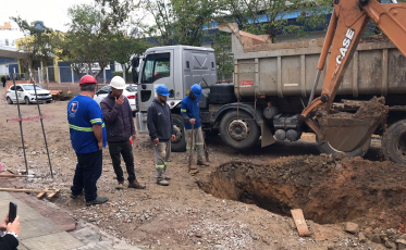Obras de macrodrenagem são retomadas no Pio Corrêa