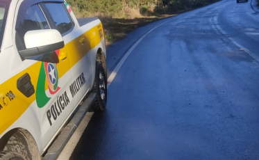 PMRv utiliza sal para descongelar pista na SC-110 