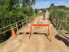 Ponte entre Içara e Morro da Fumaça cedeu