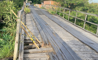 Vereadora questiona situação de ponte no bairro Imperatriz