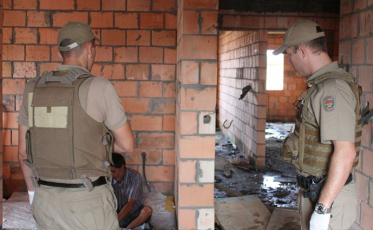 Operação retira moradores de obra abandonada da Criciúma Construções