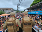 Com efetivo extra, PM intensifica policiamento nesta terça de carnaval