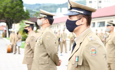 Mais de 90 oficiais são promovidos na Polícia Militar