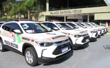 Polícia Militar de Santa Catarina recebe 140 novas viaturas