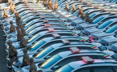 PM recebe novos veículos e equipamentos e ativa 10 novos batalhões em SC