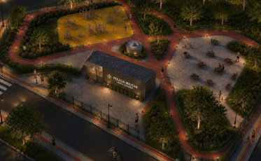 Nova base da PM no Pinheirinho terá praça revitalizada; veja imagens do projeto