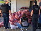 Polícia Civil apreende três toneladas de carne em abatedouro clandestino de Braço do Norte