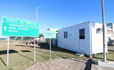 Porto de Imbituba oferece apoio às famílias de caminhoneiros