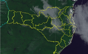 Alerta de granizo e tempestade no Sul catarinense