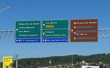 Placas já reconhecem Via Vêneto como nome oficial