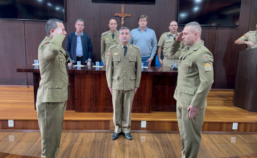 Nova Veneza tem troca de comando na Polícia Militar