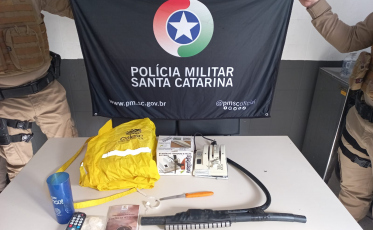 Homem em saída temporária é preso por tentativa de furto em Criciúma