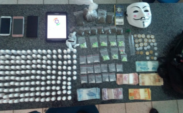 Homem é preso com drogas sintéticas e mais de R$ 2 mil no Rincão