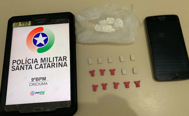 Homem é preso por tráfico de drogas