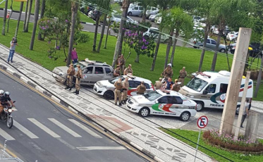 Assistência Social e PM realizam ação na Santa Barbara