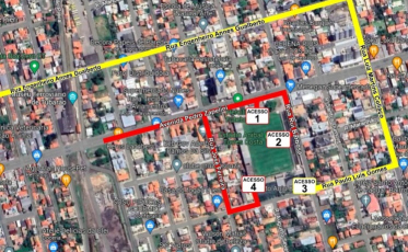 PM de Tubarão divulga sugestão de acesso aos torcedores