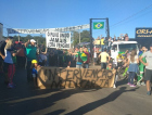Manifestação em apoio aos caminhoneiros reúne mais de 5 mil pessoas (Vídeos)