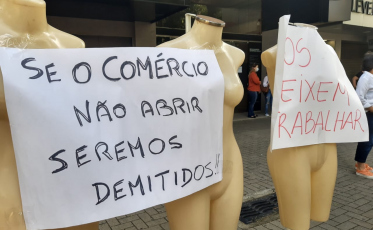 Segue o impasse: saúde prega isolamento; FCDL afirma que economia não pode parar