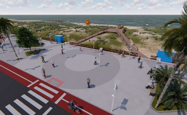 Edital de licitação para construção do calçadão da Beira-Mar foi lançado