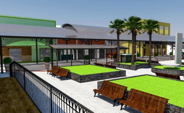 Obras aceleradas na Rua Coberta de Nova Veneza