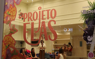 Projeto Elas: Rádio Som Maior inaugura lounge no Nações Shopping