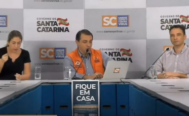 Sobe para 334 o número de infectados por coronavírus em Santa Catarina