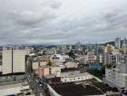 Semana marcada por tempo nublado e chuva em Criciúma e região