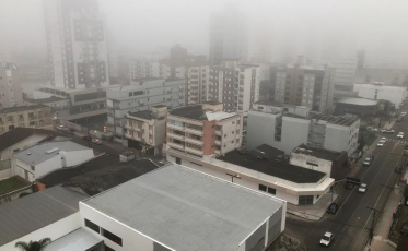 Após nevoeiro, sol irá predominar no Sul catarinense nesta segunda-feira