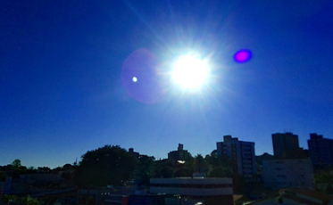 Quinta-feira de calor na região