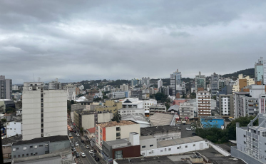 Chuva chega ao Sul de SC nesta quarta-feira 
