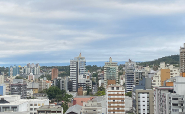 Frente fria traz chuva ao Sul de Santa Catarina nesta quinta-feira