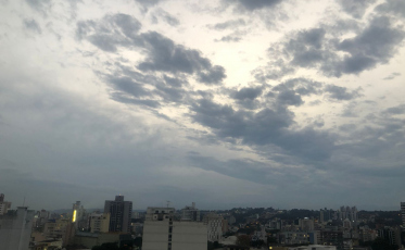 Sexta-feira de temperaturas amenas e chuva a partir da noite em Criciúma