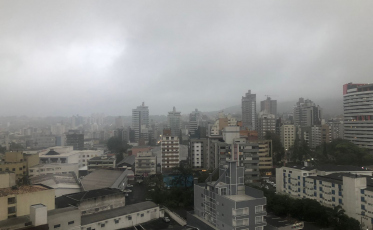 Frio marca presença no Sul de Santa Catarina