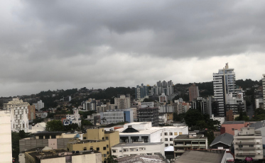 Terça-feira com chuva fraca no Sul de Santa Catarina