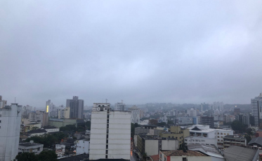 Chuva ameniza nesta sexta-feira no Sul de SC