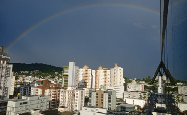 Fevereiro inicia com risco de temporais na região