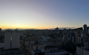 Frio e tempo bom neste feriado no Sul 