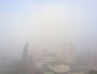 Segunda-feira começa com neblina na região