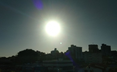 Domingo de sol e calor na região