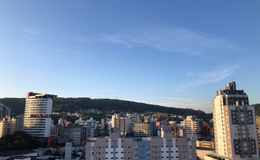 Chuva e frio intenso no Sul de Santa Catarina