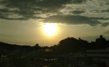 Segunda-feira deve ter precipitação