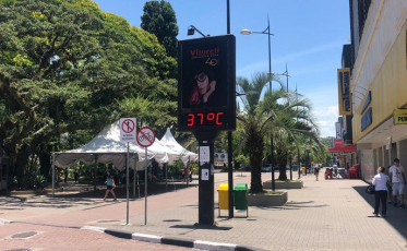 Termômetros foram aos 37ºC em Criciúma. Sônego fala também sobre as praias