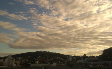 Segunda-feira com tempo bom no Sul
