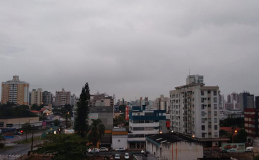 Domingo de chuva na região