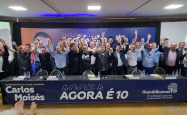 Moisés filia mais de 30 prefeitos e vices no Republicanos